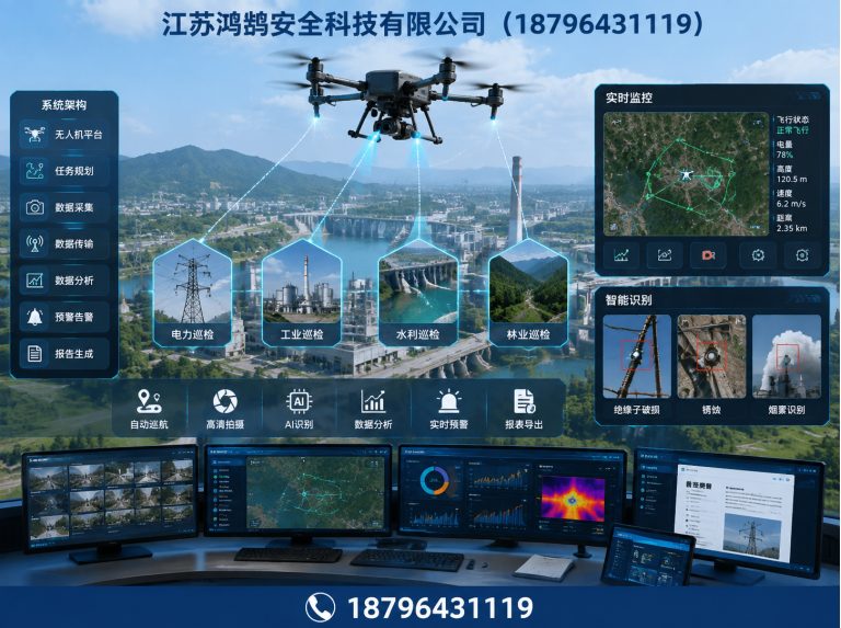 驻马店无人机巡检系统展示图